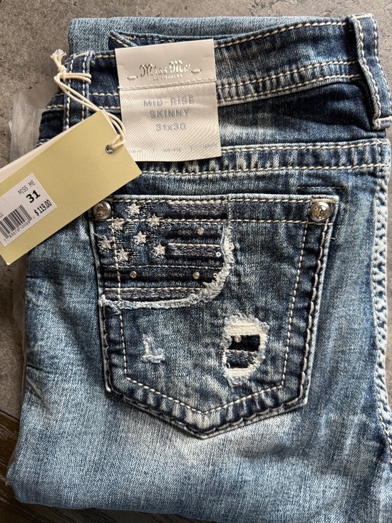 Miss Me Denim - NWT MISS ME MID RISE SKINNY 31x30